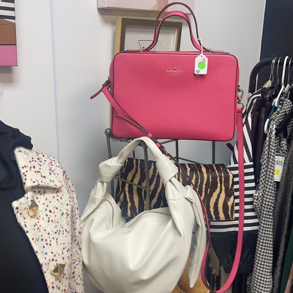CORAL ORANGE 🍊 KATE SPADE HANDBAG - Picture 2 of 10